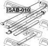 FEBEST ISAB-010 Bush, leaf spring